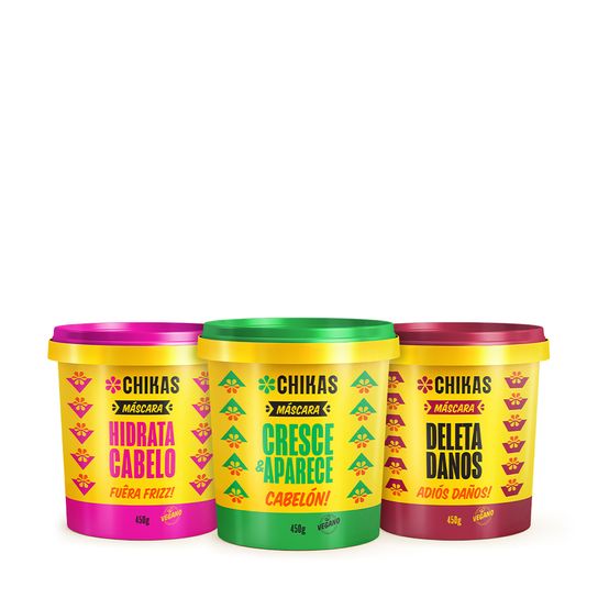 Cronograma para Forca e Crescimento Capilar 450g